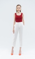 SIXDO Womens Work Pants High Rise Woven Straight